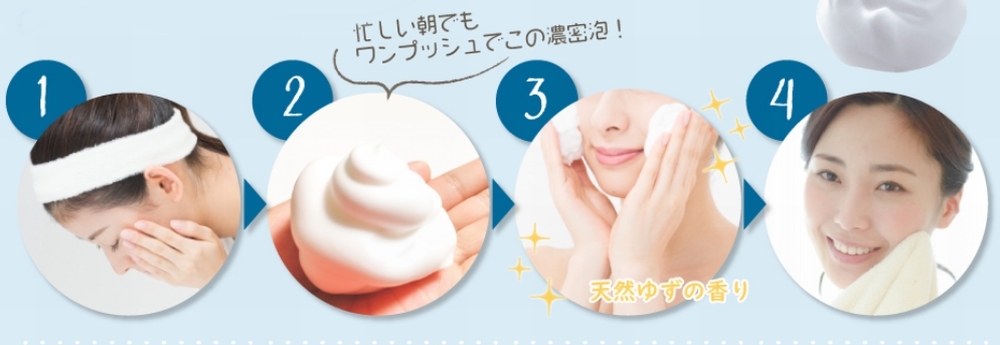 プリモディーネのなごみ炭酸スパウォッシュの使い方