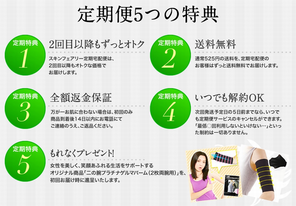 定期便特典