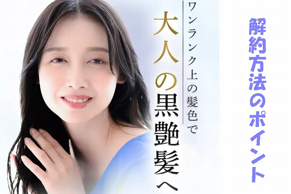 KAMIKA（カミカ）白髪染めカラートリートメントの解約ポイント